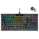 Corsair K70 RGB TKL Champion Series Optical-Mechanical Gaming Keyboard With PBT Double Shot Pro Keycaps (Corsair OPX) - DataBlitz