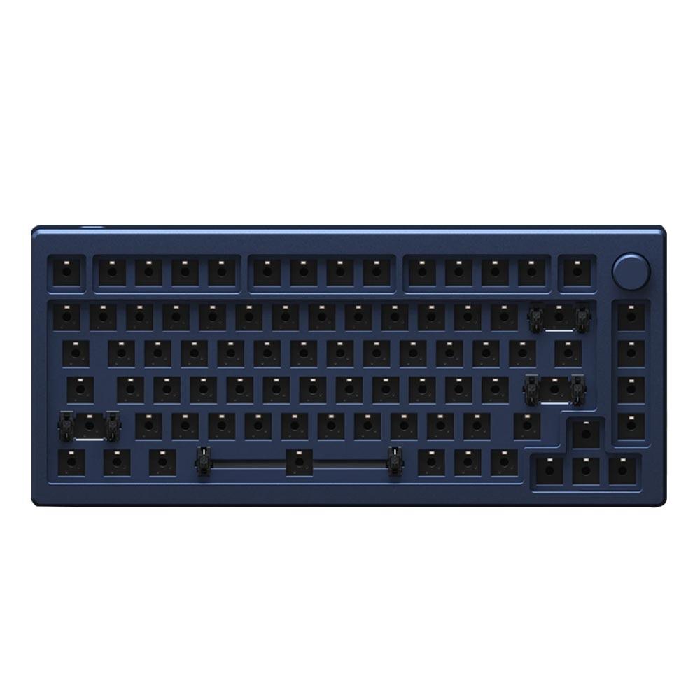 AKKO MOD007 V2 RGB HOT-SWAPPABLE MECHANICAL KEYBOARD DIY KIT WITH GASKET MOUNT STRUCTURE (MIDNIGHT BLUE) - DataBlitz
