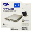 SEAGATE LACIE 2TB USB 3.1 GEN.2 TYPE-C HIGH PERFORMANCE PORTABLE EXTERNAL SSD (STKS2000400) - DataBlitz