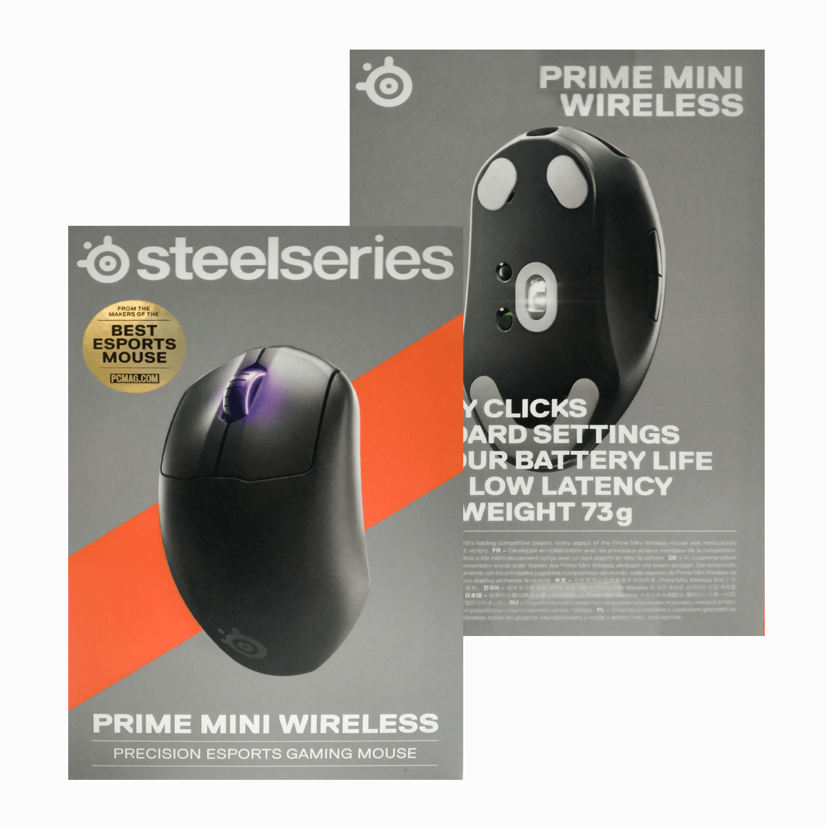 STEELSERIES PRIME MINI WIRELESS PRECISION ESPORTS GAMING MOUSE (PN62426) - DataBlitz
