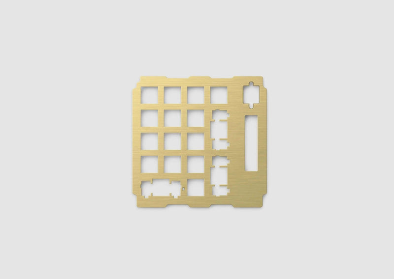 Glorious GMMK Numpad Brass Switch Plate - DataBlitz