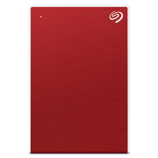 Seagate One Touch 4TB Portable HDD With Password Protection (Red) - DataBlitz