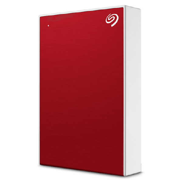 Seagate One Touch 4TB Portable HDD With Password Protection (Red) - DataBlitz