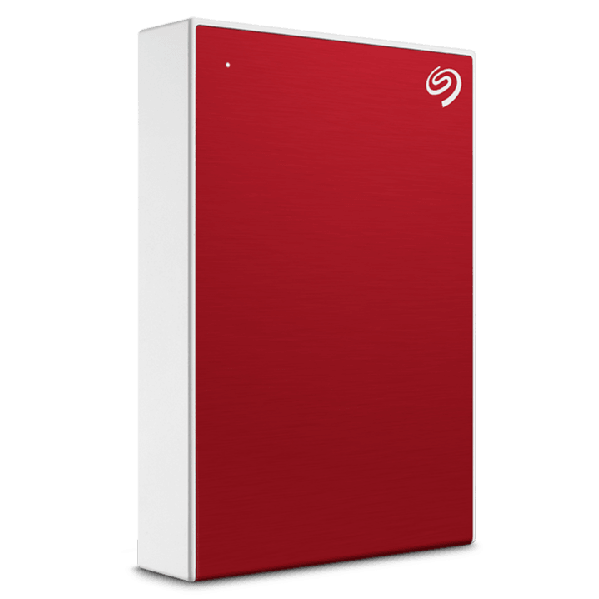 Seagate One Touch 4TB Portable HDD With Password Protection (Red) - DataBlitz