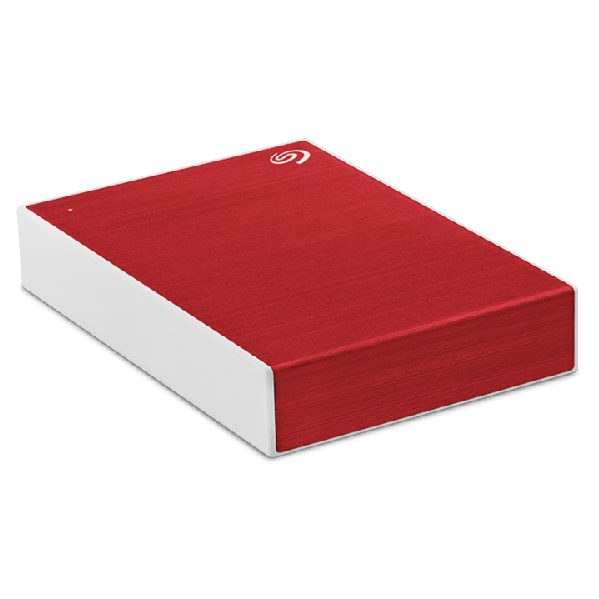 Seagate One Touch 4TB Portable HDD With Password Protection (Red) - DataBlitz