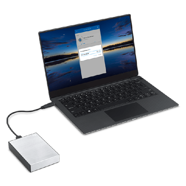 SEAGATE ONE TOUCH 2TB PORTABLE HDD WITH PASSWORD PROTECTION - DataBlitz