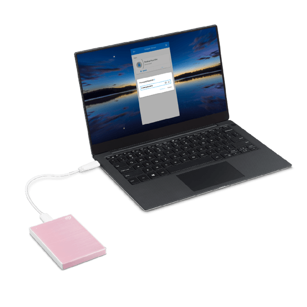 SEAGATE ONE TOUCH 2TB PORTABLE HDD WITH PASSWORD PROTECTION - DataBlitz