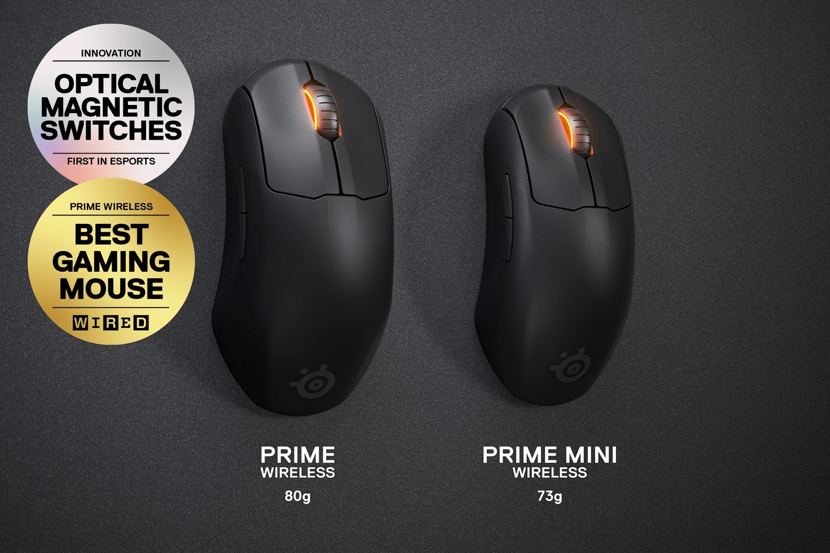 STEELSERIES PRIME MINI WIRELESS PRECISION ESPORTS GAMING MOUSE (PN62426) - DataBlitz