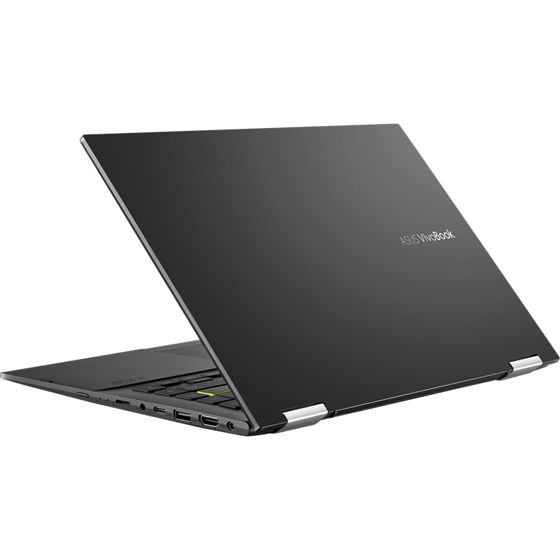 ASUS VIVOBOOK FLIP 14 TP470EA-EC004TS TOUCH LAPTOP (INDIE BLK) | 14" FHD  | i5-1135G7 | 8GB LPDDR4X | 512GB SSD | IRIS XE | WIN10 + ASUS STYLUS PEN & HOLDER + MS OFFICE HOME AND STUDENT 2019 + ASUS NEREUS BACKPACK - DataBlitz