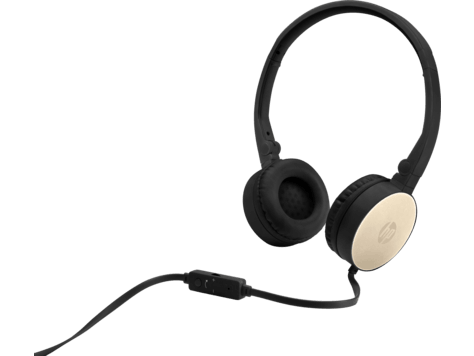 HP H2800 Stereo Wired Headset (Black) (2AP94AA) - DataBlitz