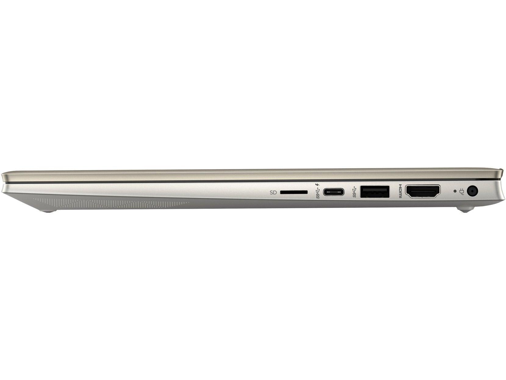 HP Pavilion 14-DV2029TX Laptop (Warm Gold) | 14” FHD (1920 x 1080) IPS | Intel Core i5-1235U | 8GB DDR4 | 512GB M.2 SSD | NVIDIA MX550 | Windows 11 Home | MS Office Home & Student 2021 | HP Prelude 15.6- Inch Topload Bag - DataBlitz