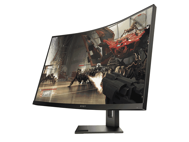 HP OMEN 27C 35D73AA QHD CURVED 27" GAMING MONITOR (BLACK) - DataBlitz