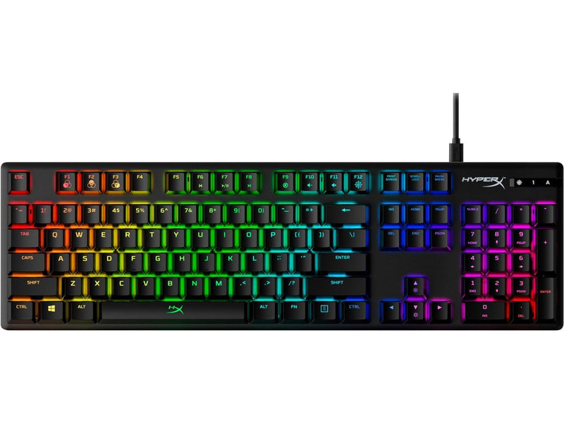 HyperX Alloy Origins RGB Mechanical Gaming Keyboard (Red Linear Switch) For PC/PS5/PS4/XBOX SERIES X/S / XBOX ONE (4P4F6AA