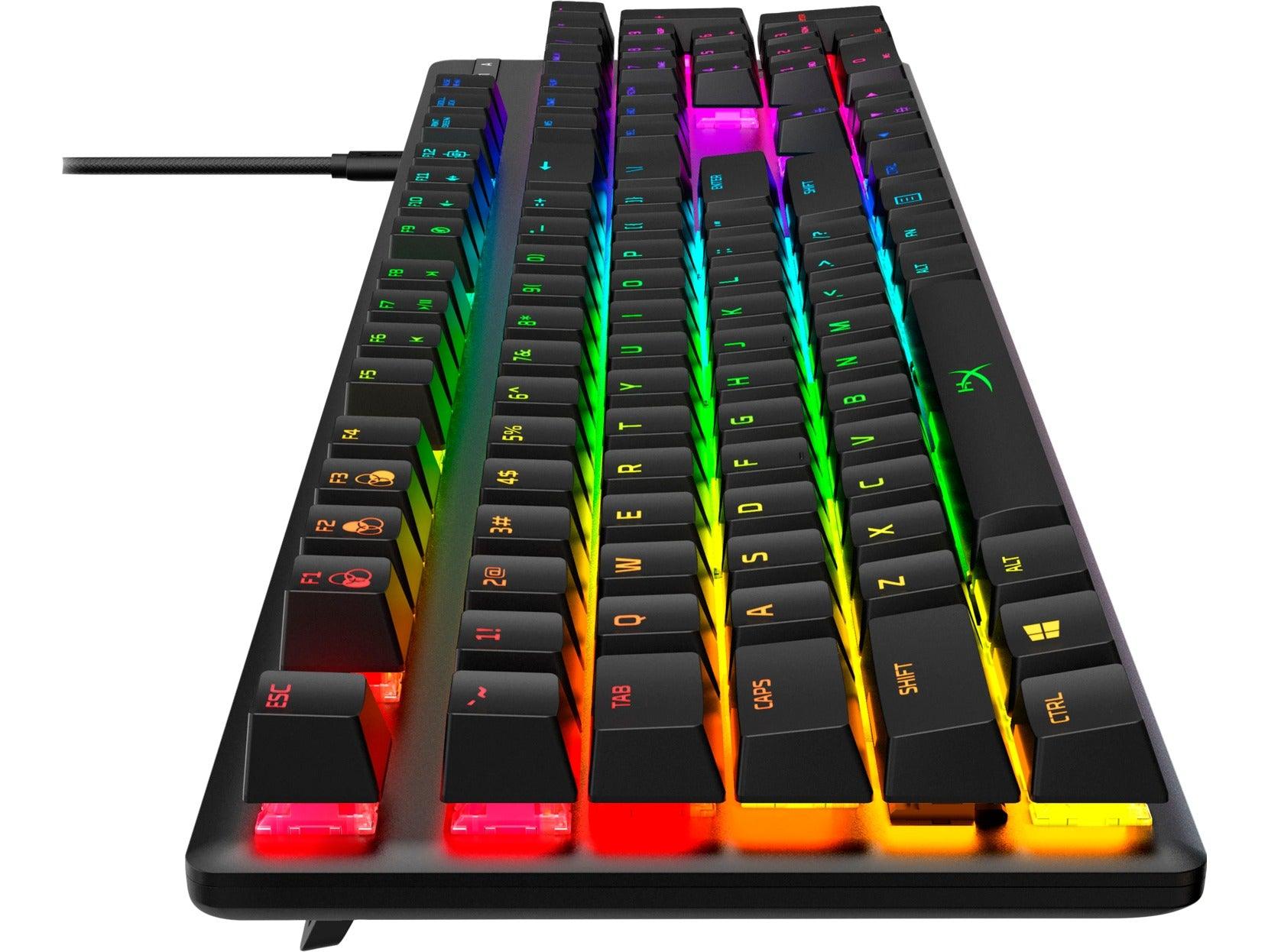 HyperX Alloy Origins RGB Mechanical Gaming Keyboard (Red Linear Switch) For PC/PS5/PS4/XBOX SERIES X/S / XBOX ONE (4P4F6AA#ABA) - DataBlitz