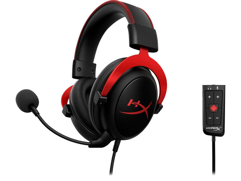 HyperX Cloud II Gaming Headset Black Red 4P5M0AA