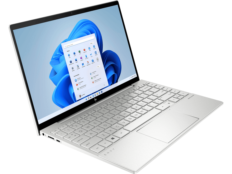 HP Envy 13-BA1521TX Laptop (Natural Silver) | 13.3”  FHD | i5-1135G7 | 8 GB RAM DDR4 | 512 GB SSD | MX450 | Windows 11 |  MS Office Home & Student 2019 | HP Prelude 15.6”  Topload Bag - DataBlitz