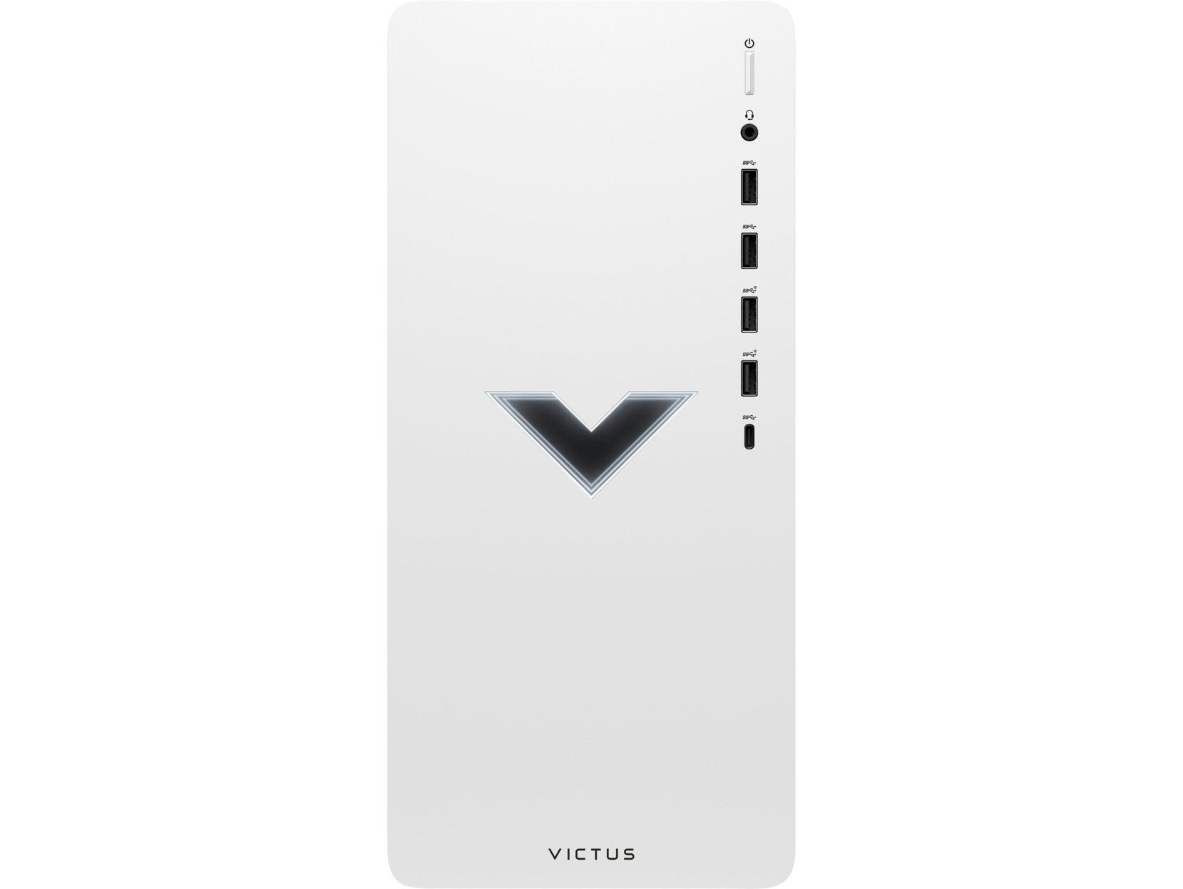 HP Victus 15L TG02-0036D 3.90GHZ 6 Cores AMD Ryzen 5 5600G 512GB SSD Gaming Desktop PC (Ceramic White) + MS Office Home & Student 2021 - DataBlitz