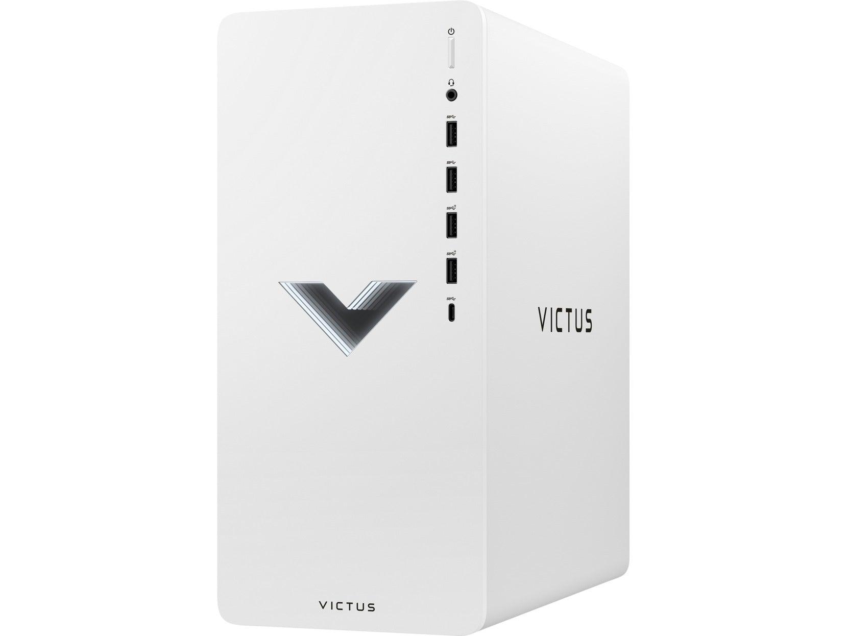 HP Victus 15L TG02-0036D 3.90GHZ 6 Cores AMD Ryzen 5 5600G 512GB SSD Gaming Desktop PC (Ceramic White) + MS Office Home & Student 2021 - DataBlitz