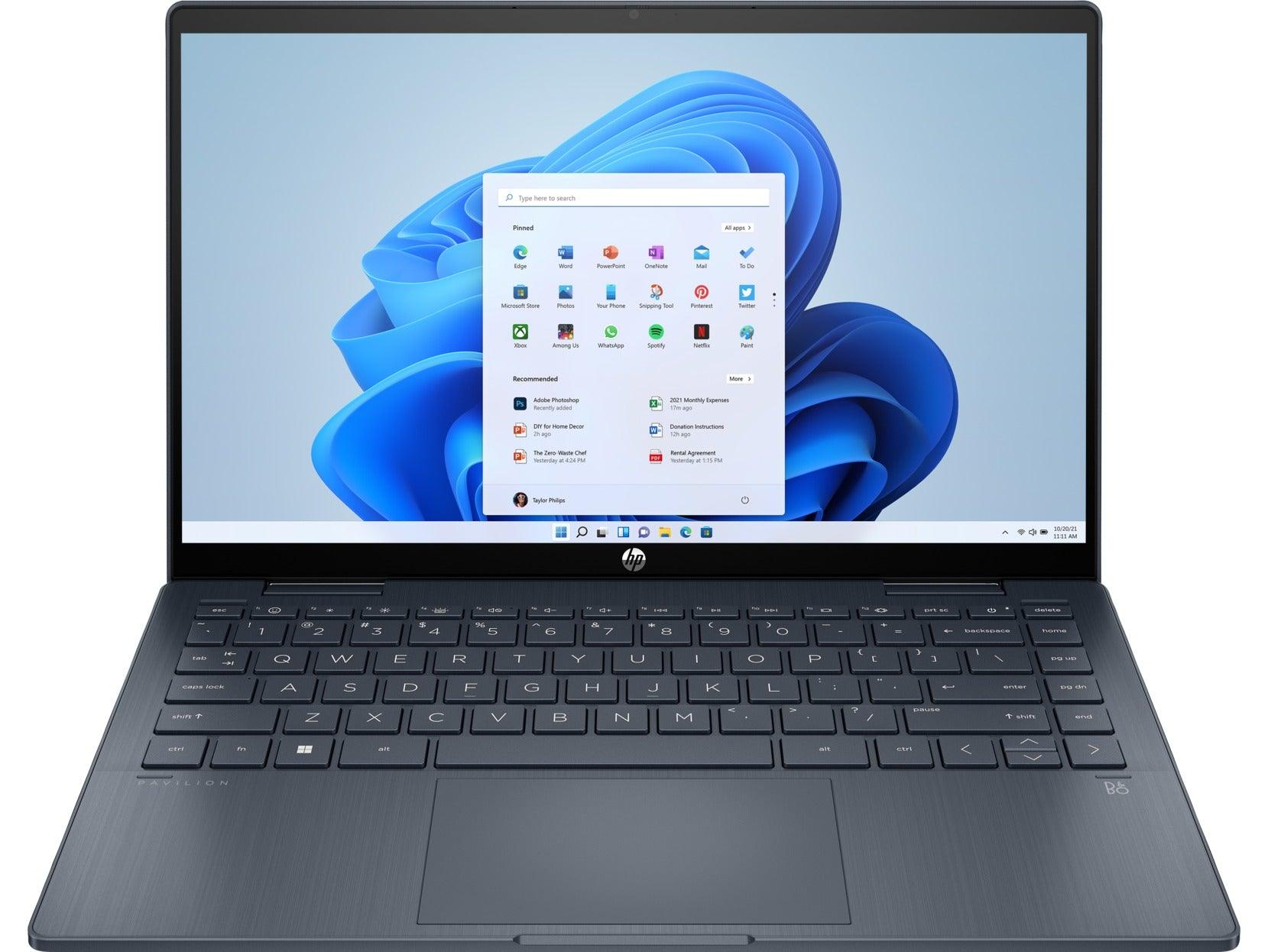 HP Pavilion X360 14-EK0121TU FHD 2-IN-1 Laptop (Space Blue) | 14" FHD | i3-1215U | 8 GB RAM | 512 GB SSD | Intel® UHD Graphics | Windows 11 Home | MS Office H&S 2021 | Stylus Pen | HP Prelude 15.6-Inch Topload Bag - DataBlitz