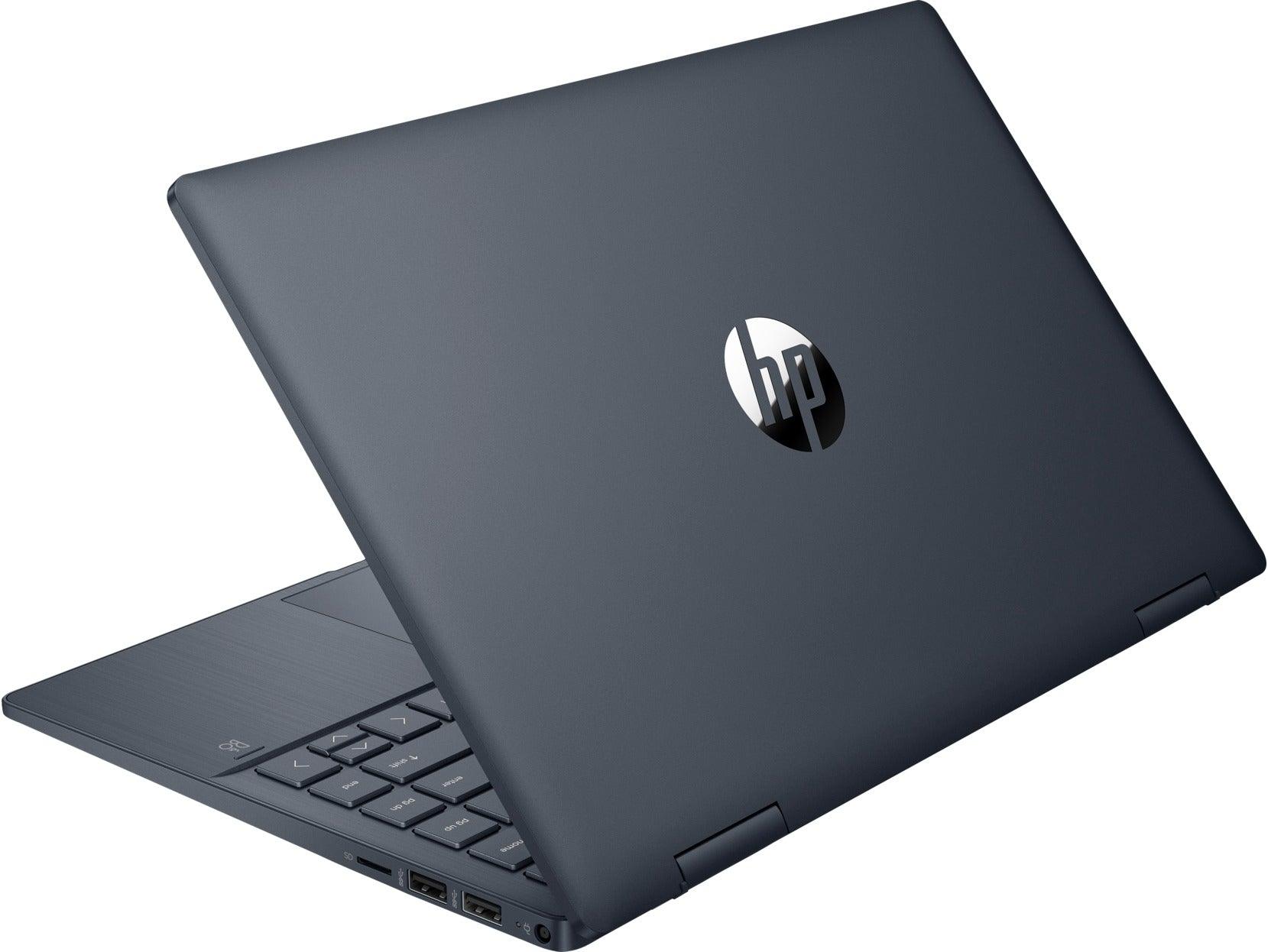 HP Pavilion X360 14-EK0121TU FHD 2-IN-1 Laptop (Space Blue) | 14" FHD | i3-1215U | 8 GB RAM | 512 GB SSD | Intel® UHD Graphics | Windows 11 Home | MS Office H&S 2021 | Stylus Pen | HP Prelude 15.6-Inch Topload Bag - DataBlitz