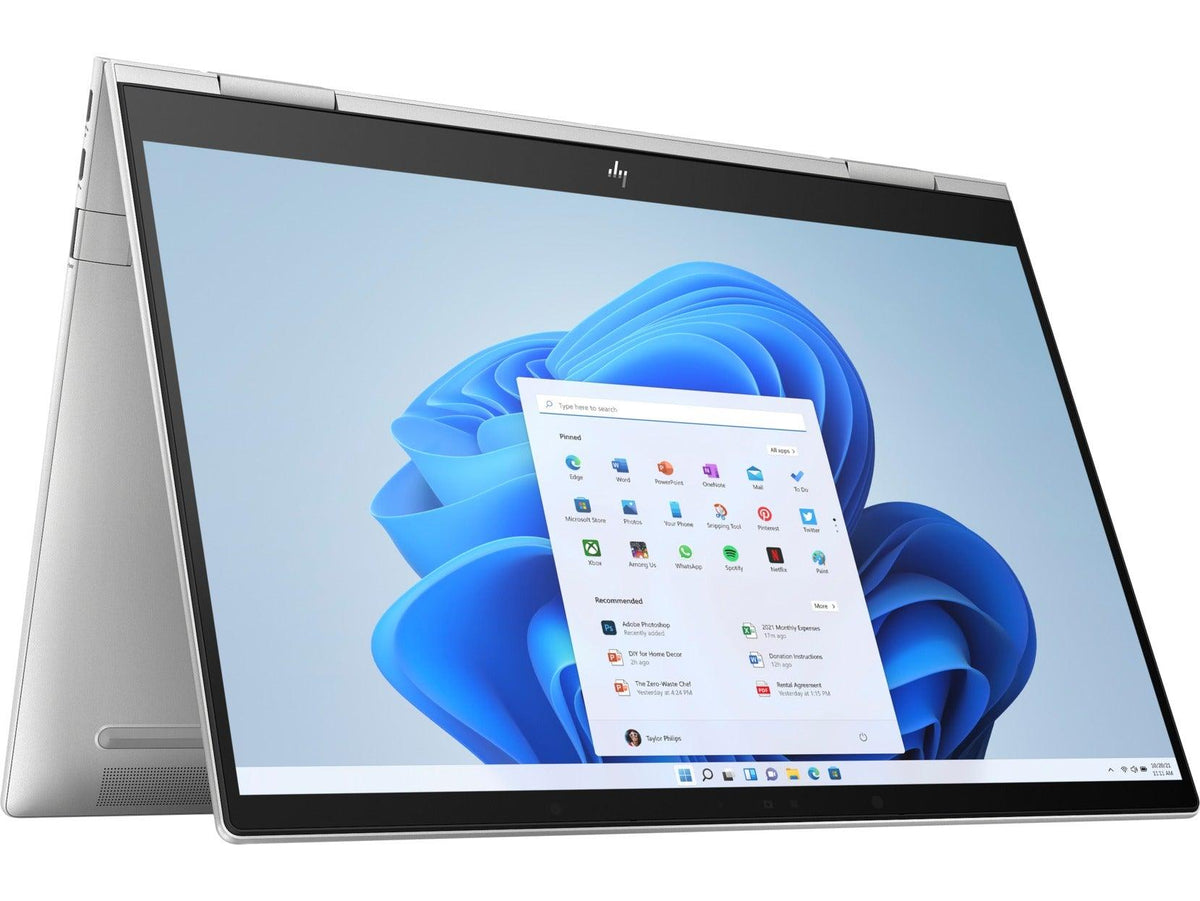 HP Envy X360 13-BF0046TU 2-IN-1 Laptop (Natural Silver) | 13.3” |  i7-1250U | 16 GB DDR4 | 512 GB SSD | Iris® Xe Graphics | Windows 11 | MS Office H&S 2021 | Stylus Pen | HP Prelude 15.6”  Topload Bag - DataBlitz