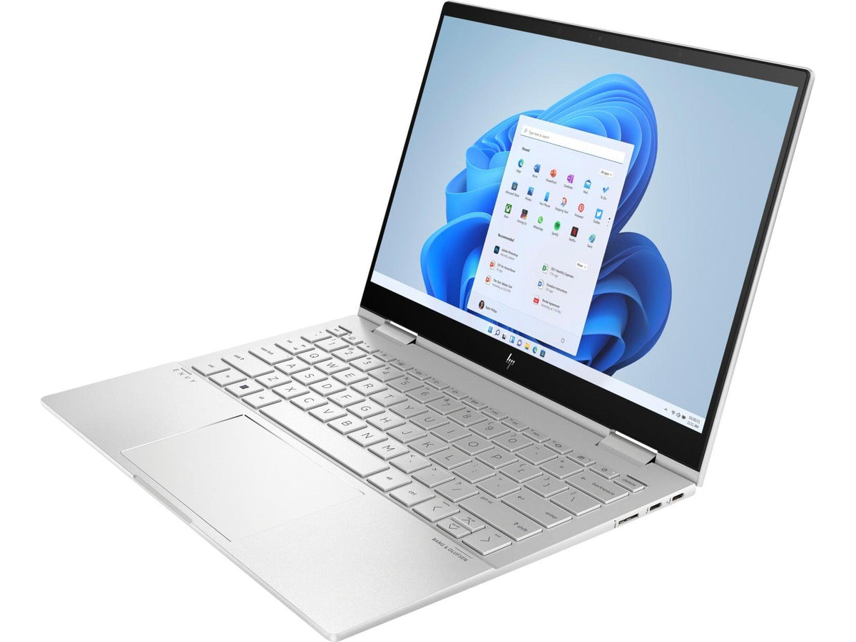 HP Envy X360 13-BF0045TU 13.3”  WUXGA 2-IN-1 Laptop (Natural Silver) + MS Office H&S 2021 + HP Prelude 15.6”  Topload Bag - DataBlitz