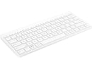 HP 350 Compact Multi-Device Bluetooth Keyboard (White) (692T0AA) - DataBlitz