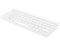 HP 350 Compact Multi-Device Bluetooth Keyboard (White) (692T0AA) - DataBlitz