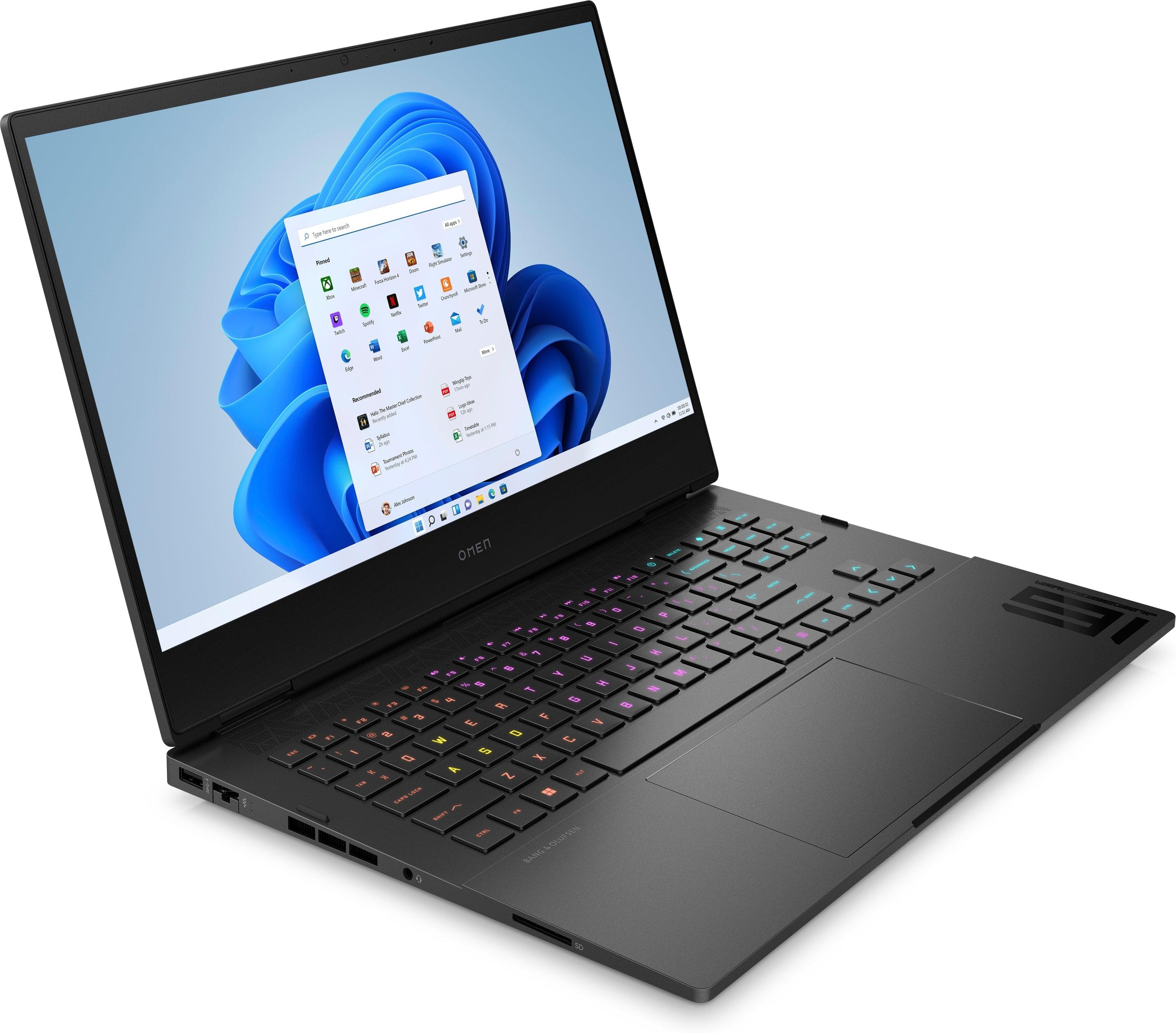 HP Omen 16-K0097TX Gaming Laptop (Shadow Black) | 16.1" FHD IPS (1920 x 1080) | i5-12500H | 16GB RAM | 512GB SSD | RTX™ 3060 | Windows 11 | MS Office Home & Student 2021 | HP Travel 18L 15.6 Backpack (Iron Grey) - DataBlitz