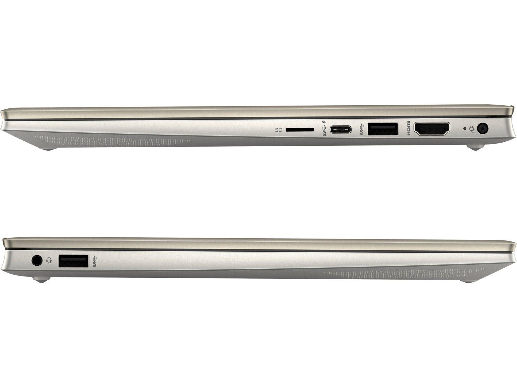 HP Pavilion 14-DV2029TX Laptop (Warm Gold) | 14” FHD (1920 x 1080) IPS | Intel Core i5-1235U | 8GB DDR4 | 512GB M.2 SSD | NVIDIA MX550 | Windows 11 Home | MS Office Home & Student 2021 | HP Prelude 15.6- Inch Topload Bag - DataBlitz