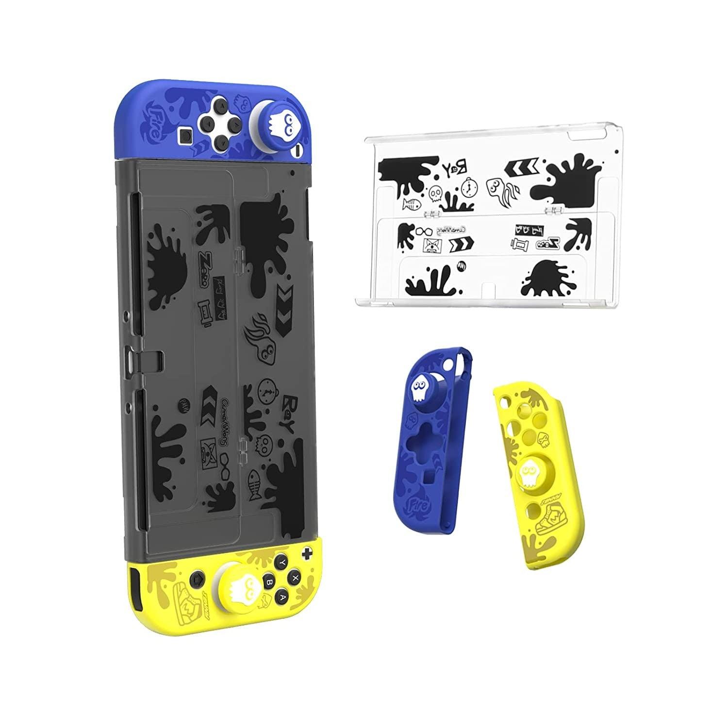 NSW IINE Protective Case For N-Switch OLED (Splatoon 3) (L710) - DataBlitz