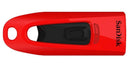Sandisk Ultra USB 3.0 Flash Drive 32gb (Black/Red) - DataBlitz