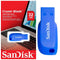 SANDISK CRUZER BLADE USB FLASH DRIVE 32GB (BLUE) - DataBlitz