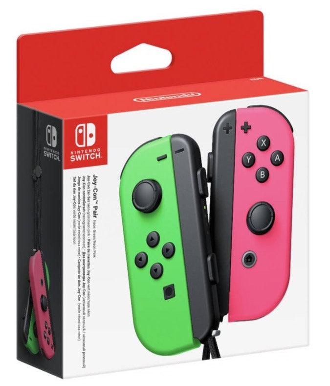 NSW JOY-CON CONTROLLERS NEON GREEN/NEON PINK (L/R) (EU) - DataBlitz