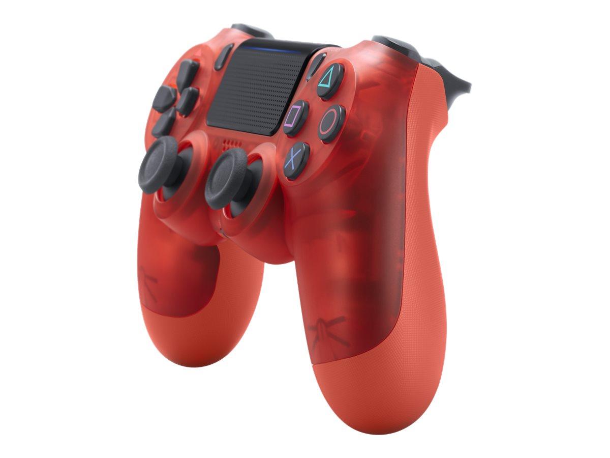 PS4 DUALSHOCK WIRELESS CONTROLLER RED CRYSTAL (CUH-ZCT2G18) ASIAN