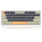 REDRAGON LAKSHMI K606 DETACHABLE WIRE MECHANICAL KEYBOARD (ORANGE BLACK GREY) DUST-PROOF BROWN SWITCH - DataBlitz