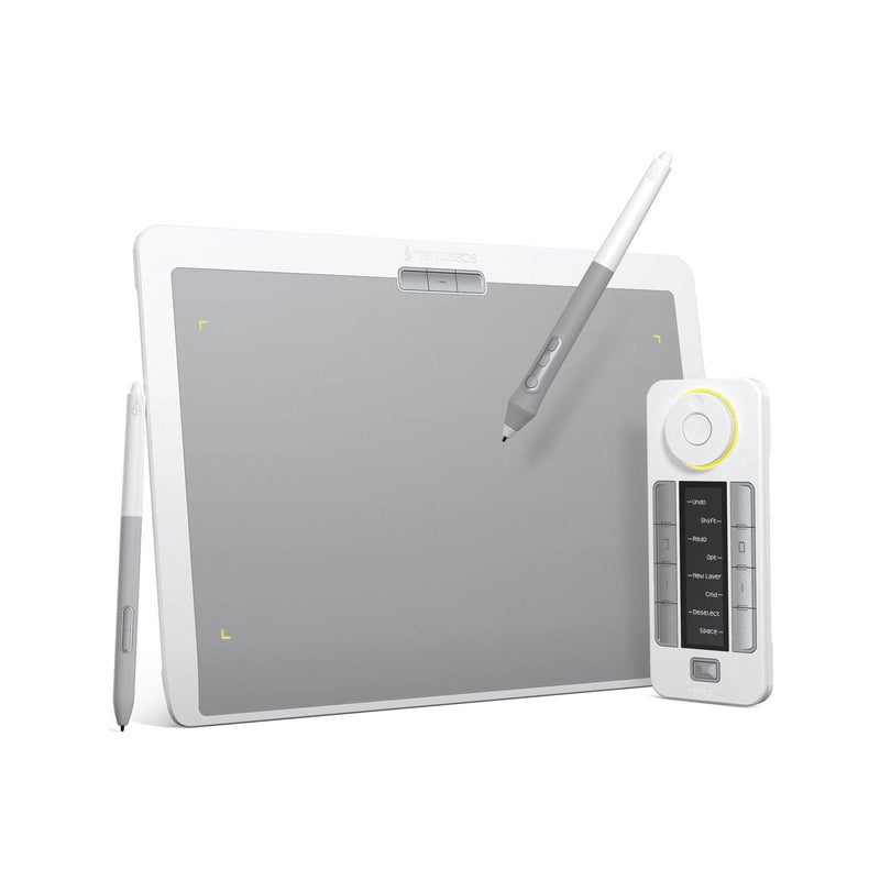 Xencelabs Pen Tablet Medium Bundle SE (Nebula White) (BPH1212W-K02A-SE) - DataBlitz