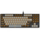 E-YOOSO Z-13 Single Light 89 KEYS Mechanical Keyboard Gray/Black (Red Switch) - DataBlitz