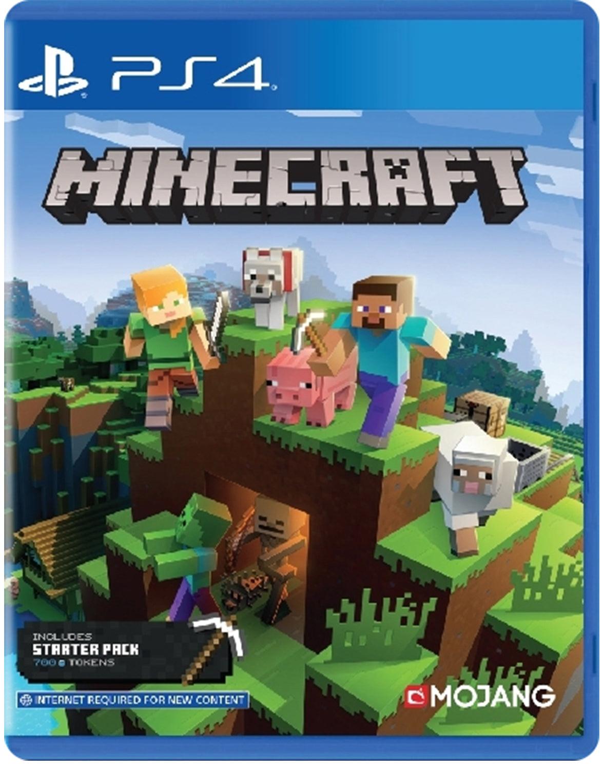 PS4 MINECRAFT (INCLUDES STARTER PACK) REG.3 - DataBlitz