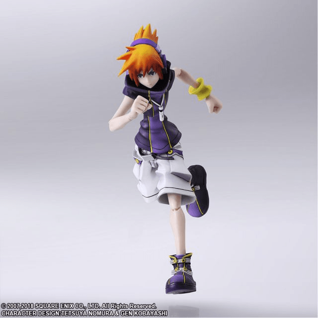 THE WORLD ENDS WITH YOU FINAL REMIX BRING ARTS NEKU SAKURABA ACTION FIGURE - DataBlitz