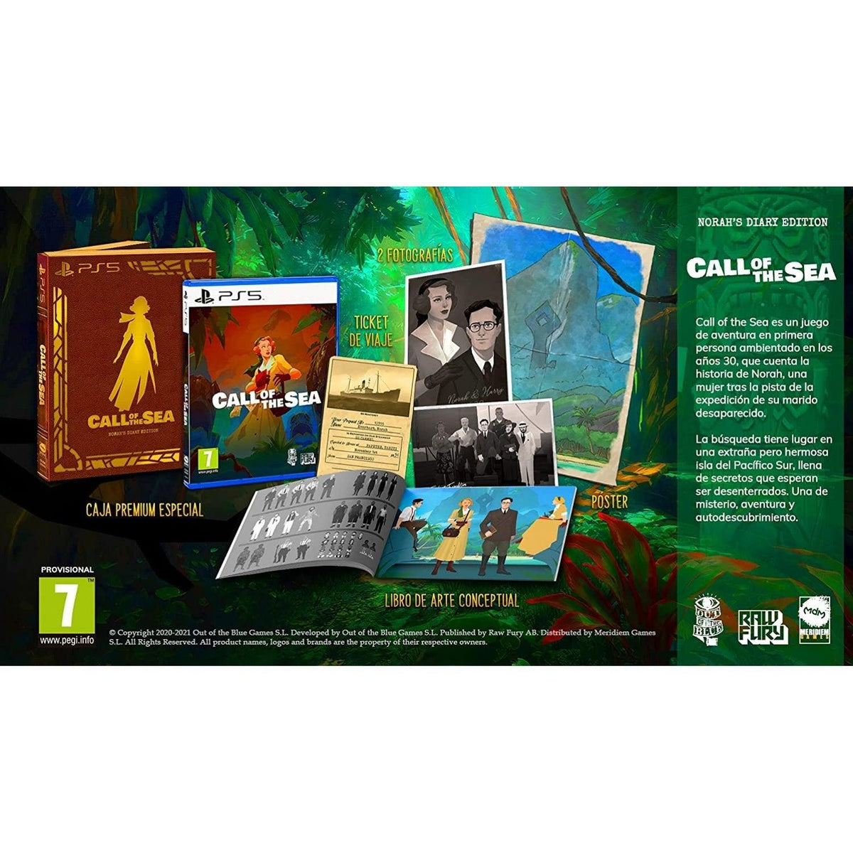 PS5 Call Of The Sea Norahs Diary Edition (ENG/EU) - DataBlitz