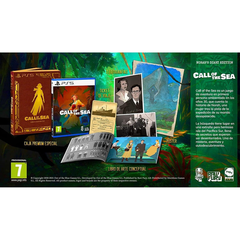 PS5 Call Of The Sea Norahs Diary Edition (ENG/EU) - DataBlitz