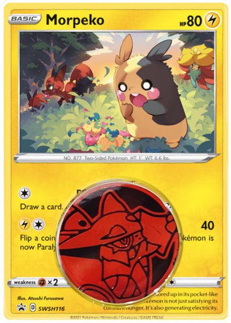 POKEMON TRADING CARD GAME SS6 SWORD & SHIELD CHILLING REIGN CHECKLANE BLISTER (MORPEKO) (177-80851) - DataBlitz
