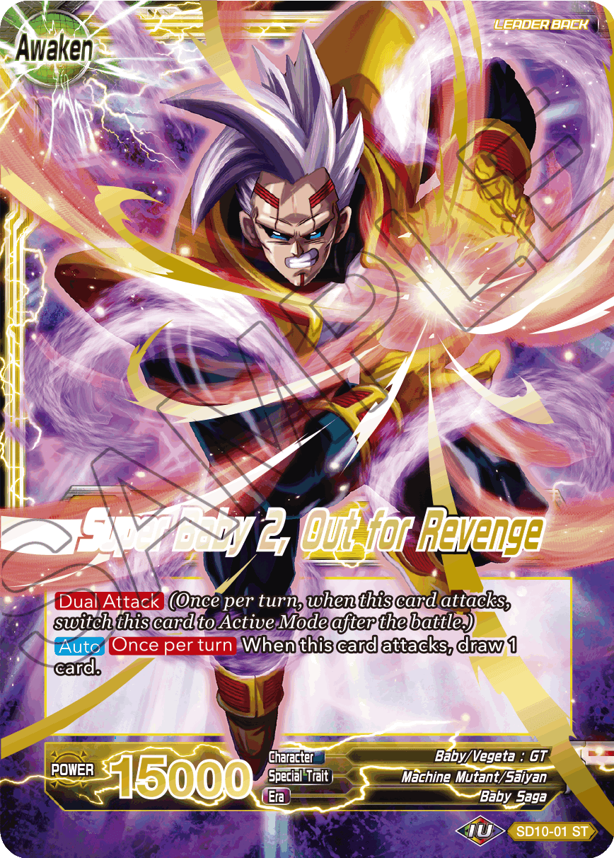 DRAGON BALL SUPER CARD GAME DB8 PARASITIC OVERLORD STARTER DECK (SD10) - DataBlitz