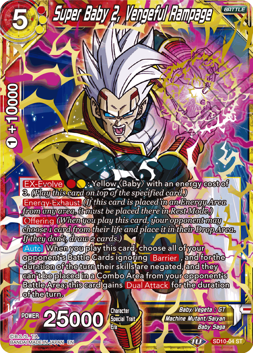 DRAGON BALL SUPER CARD GAME DB8 PARASITIC OVERLORD STARTER DECK (SD10) - DataBlitz