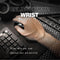 DeltaHub Carpio 2.0 Ergonomic Wrist Rest For Left-Handed Small (Grey) - DataBlitz