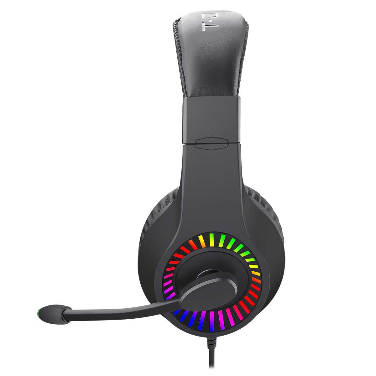 T-Dagger Caspian T-RGH211 Wired RGB Gaming Headset (Black) - DataBlitz