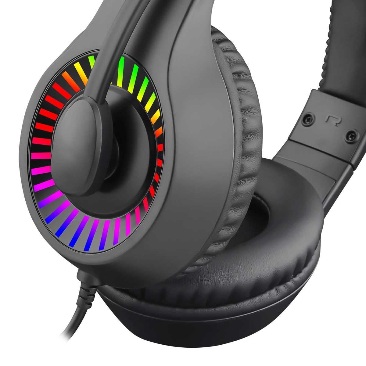 T-Dagger Caspian T-RGH211 Wired RGB Gaming Headset (Black) - DataBlitz