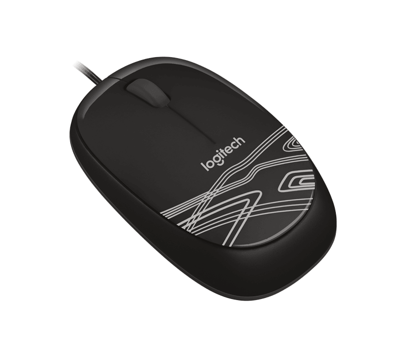 LOGITECH M105 WIRED GAMING MOUSE (BLACK) - DataBlitz