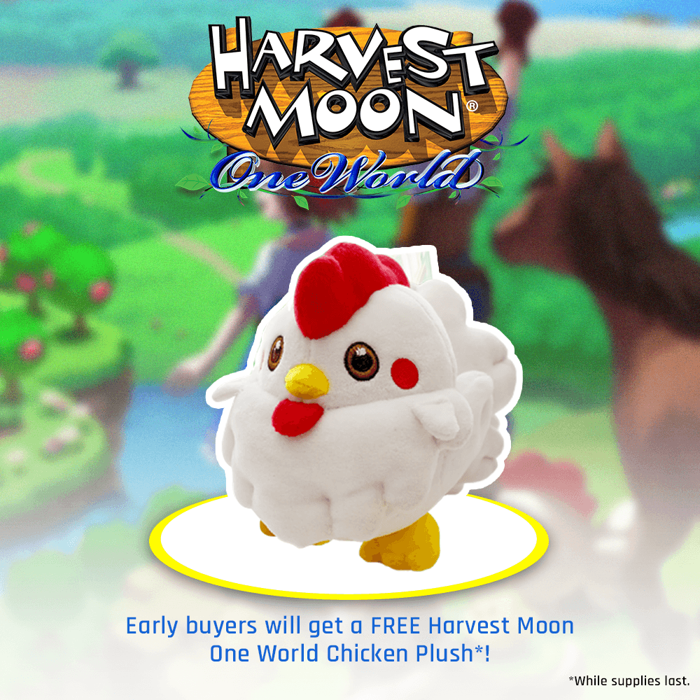 PS4 HARVEST MOON ONE WORLD ALL (ENG/FR) - DataBlitz